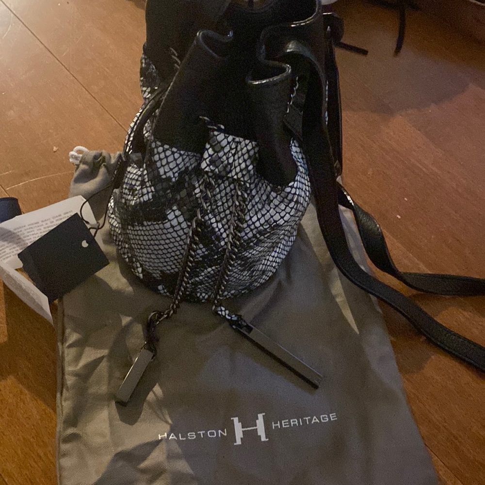 Halston Heritage Drawstring Bag